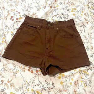 Cotton On High Rise Mom Denim Shorts